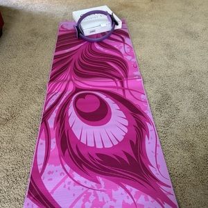Brand new yoga mat and Pilates ring